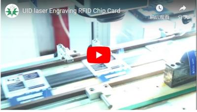 UID laser tallado tarjeta RFID